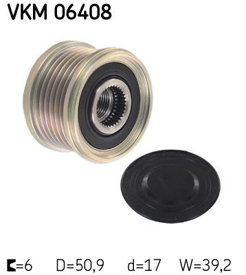 SKF Generatorfreilauf (VKM 06408) Thumbnail